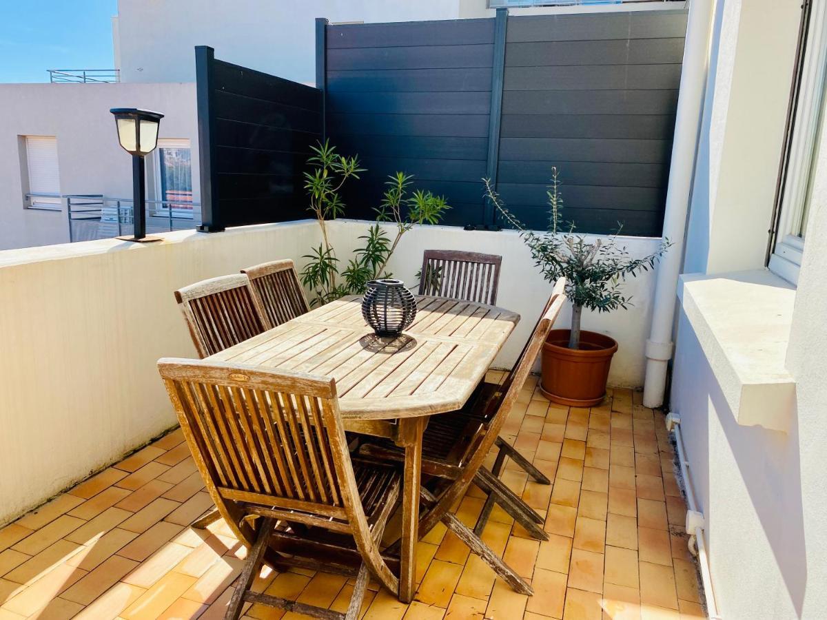 "Le Jardin" Superbe T2 Parking, Clim & Terrasse ! Apartment Sète Exterior foto